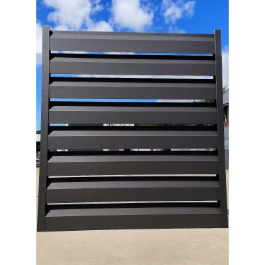 Przęsło ogrodzeniowe żaluzjowe MODERN BLIND 200x100