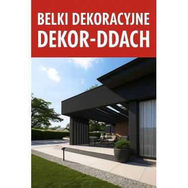 Belki dekoracyjne zewnętrzne stalowe OZDOBNE koncept na taras