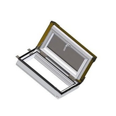 Wyłaz dachowy PVC Skylight 45x73 z kołnierzem