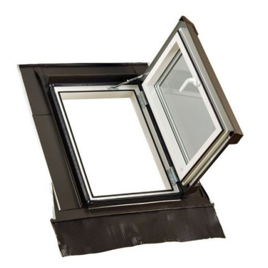 Wyłaz dachowy PVC Skylight 45x73 z kołnierzem