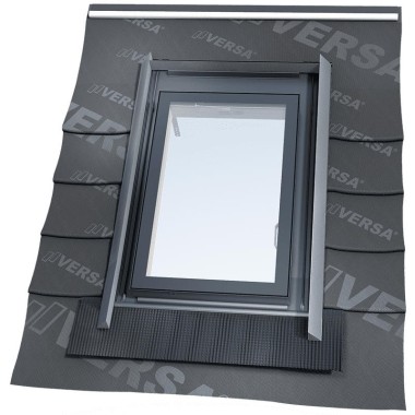 Wyłaz dachowy ocieplony PVC WVB+T V10 50x62 z kołnierzem